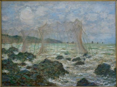 Parque de pesca en Pourville de Claude Monet