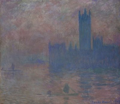 Parlamento. Londres de Claude Monet