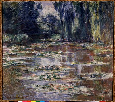 Pequeño puente en Giverny de Claude Monet