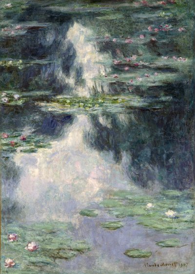 Estanque con nenúfares, 1907 de Claude Monet