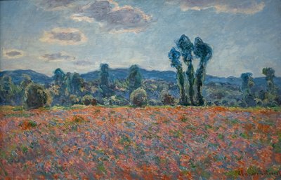 Campo de amapolas de Claude Monet