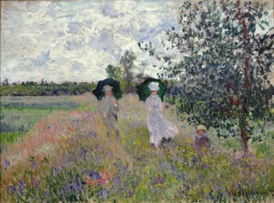Paseo cerca de Argenteuil de Claude Monet