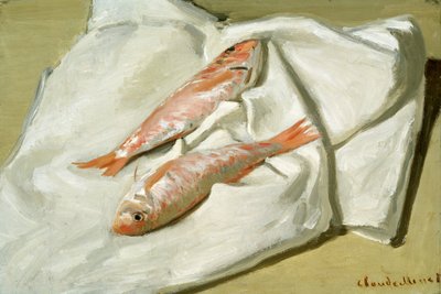 Salmonete rojo, c.1870 de Claude Monet