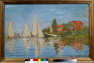 Regata en Argenteuil de Claude Monet