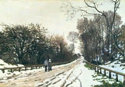 Camino hacia la granja, St. Simeon, Honfleur de Claude Monet