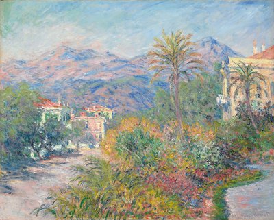 Camino Romano en Bordighera de Claude Monet