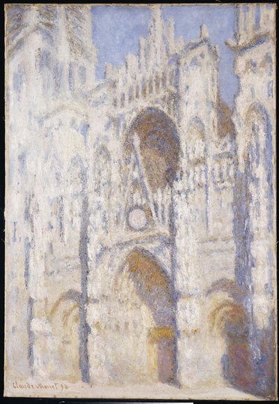 Catedral de Rouen, tarde de Claude Monet