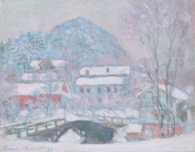 Sandvika, Noruega, 1895 de Claude Monet
