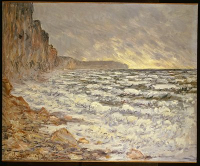 Frente al mar, Fecamp de Claude Monet