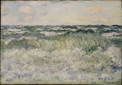 Paisaje marino, 1881 de Claude Monet