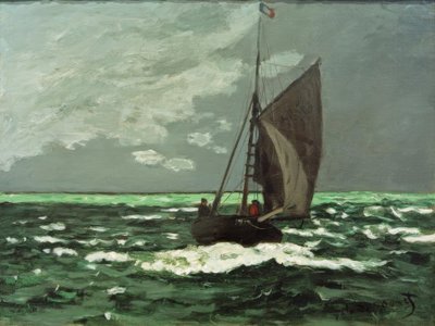 Marina: Tormenta de Claude Monet
