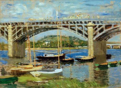 Puente del Sena en Argenteuil de Claude Monet