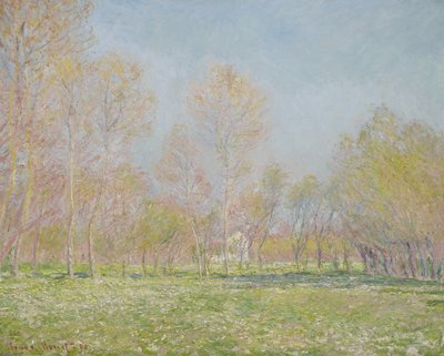 Primavera en Giverny de Claude Monet