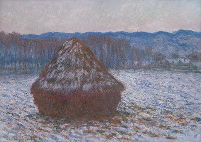 Montón de trigo de Claude Monet