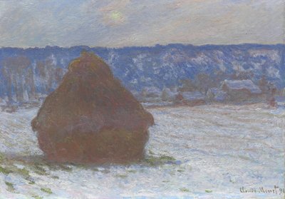 Montón de trigo de Claude Monet