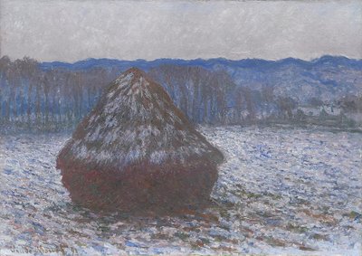 Montón de trigo, 1890-91 de Claude Monet
