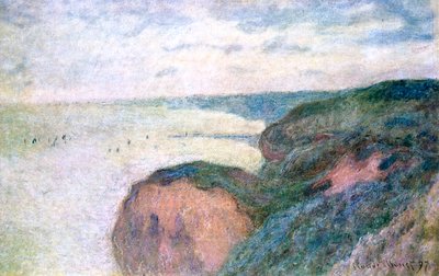 Acantilados empinados cerca de Dieppe, 1897 de Claude Monet