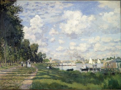 Cuenca de Argenteuil de Claude Monet