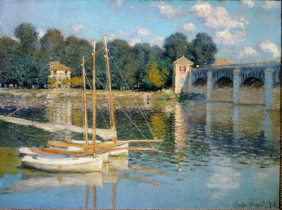 El Puente de Argenteuil de Claude Monet