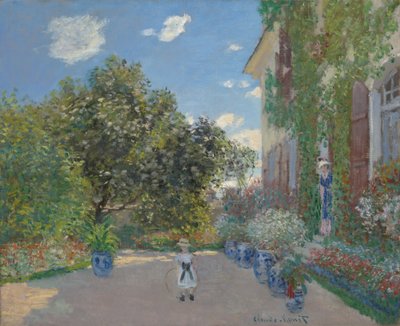 La casa del artista en Argenteuil, 1873 de Claude Monet