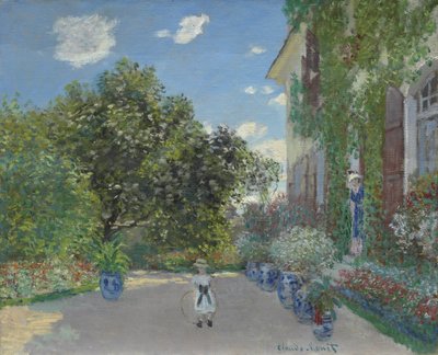 La Casa del Artista en Argenteuil, 1873 de Claude Monet