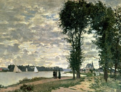 Las orillas del Sena en Argenteuil, 1872 de Claude Monet