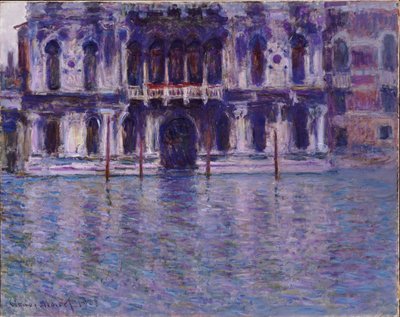 El Palacio Contarini, 1908 de Claude Monet