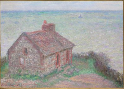 La Aduana, Efecto Rosa, 1897 de Claude Monet