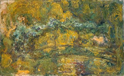 El puente sobre el estanque de los nenúfares de Claude Monet