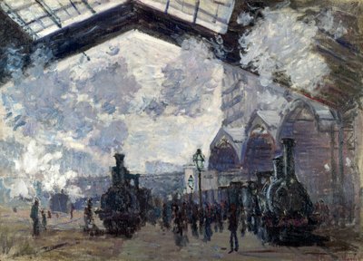 La Gare St-Lazare de Claude Monet