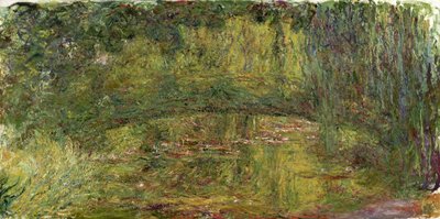 El puente japonés de Claude Monet