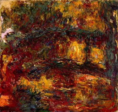 El puente japonés de Claude Monet