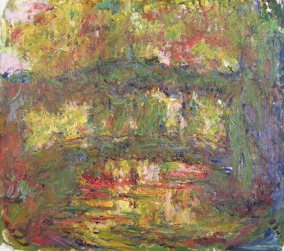 El Puente Japonés en Giverny de Claude Monet