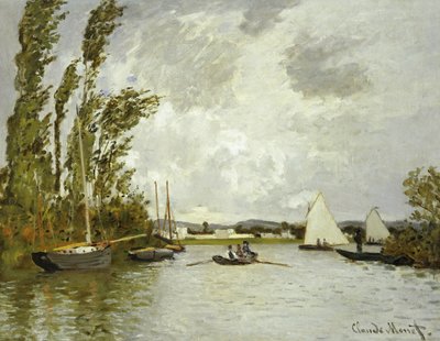 La pequeña rama del Sena en Argenteuil de Claude Monet