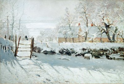 La urraca de Claude Monet