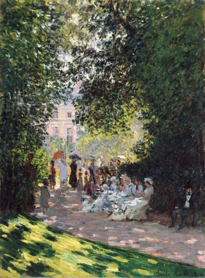 El Parc Monceau de Claude Monet
