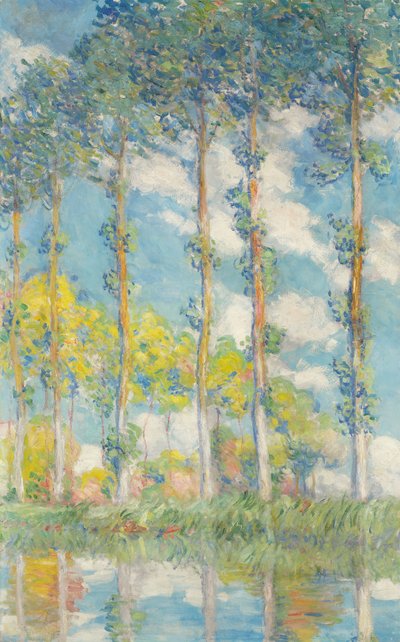Los álamos; Les Peupliers, 1891 de Claude Monet