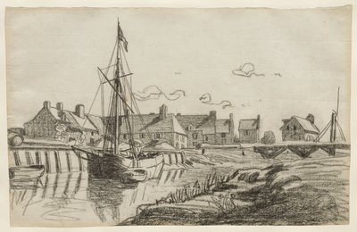 El puerto de Touques de Claude Monet