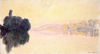 El Sena en Port-Villez, 1894 de Claude Monet