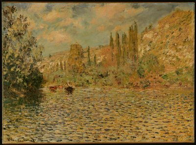 El Sena en Vetheuil de Claude Monet