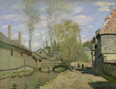 El Arroyo de Robec en Rouen de Claude Monet
