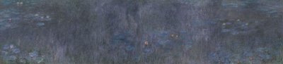 Los Nenúfares - Reflejos de árboles, 1914-1926 de Claude Monet