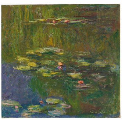 El estanque de los nenúfares, 1919 de Claude Monet