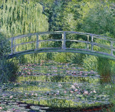 El Estanque de los Nenúfares: Armonía Verde, 1899 de Claude Monet