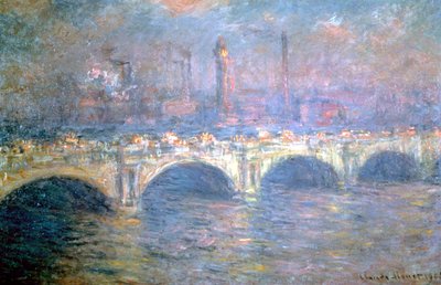 El Puente de Waterloo, Londres, 1903 de Claude Monet