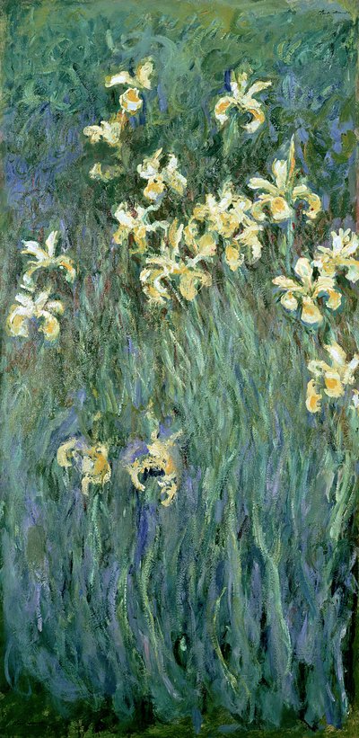 Los lirios amarillos de Claude Monet