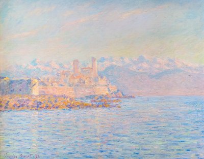 El antiguo fuerte de Antibes de Claude Monet