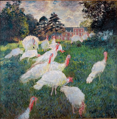 Pavos de Claude Monet