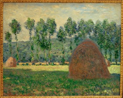 Un montón de heno cerca de Giverny de Claude Monet