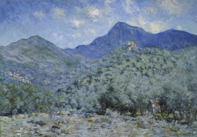 Valle Buona, cerca de Bordighera de Claude Monet